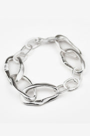 WATER I  WAVE BRACELET I SILVER